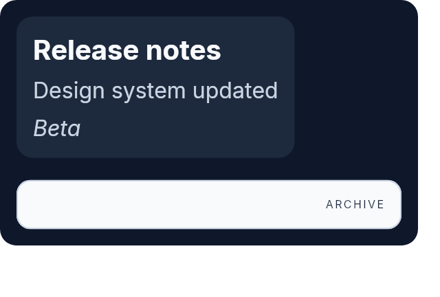 Rendered font overview example